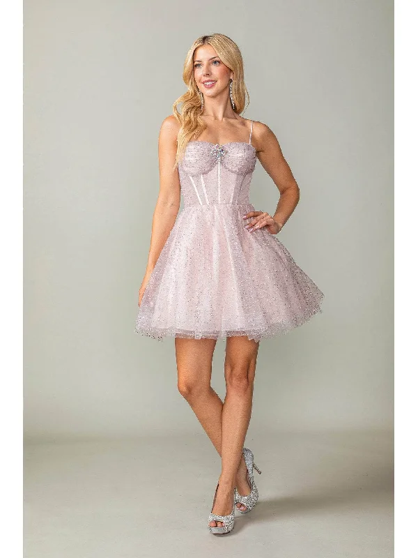 Dancing Queen 3389 - Sparkly Tulle Cocktail Dress