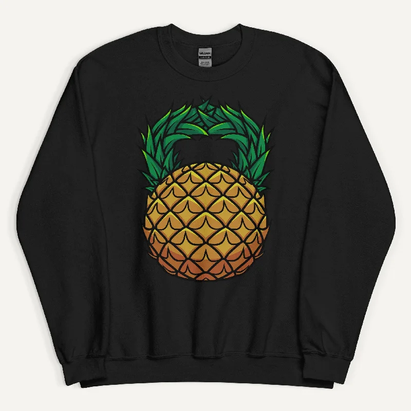 Pineapple Kettlebell Design Sweatshirt