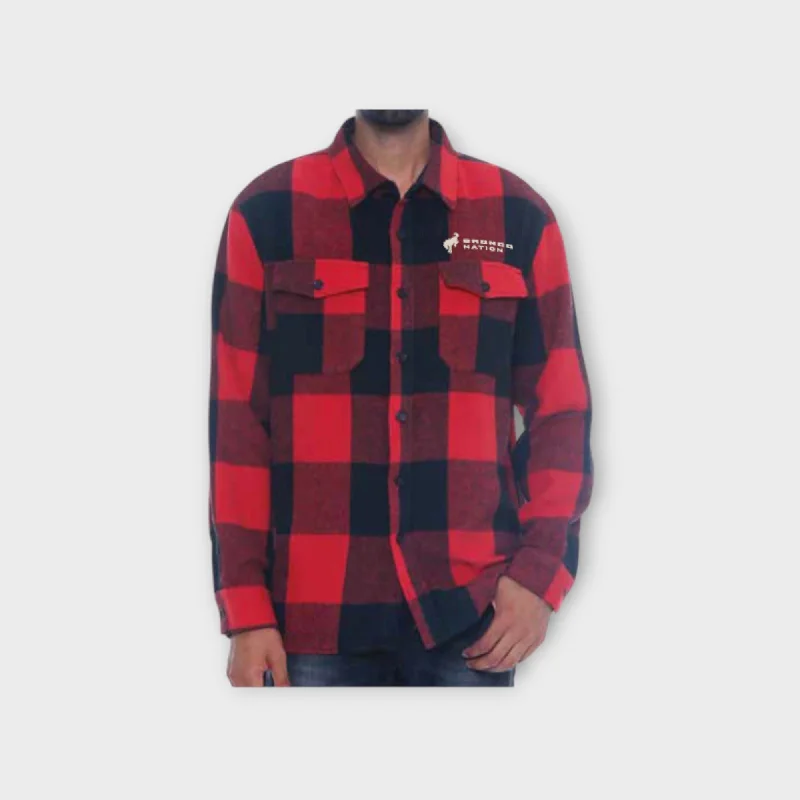 Bronco Nation - Heavyweight Flannel