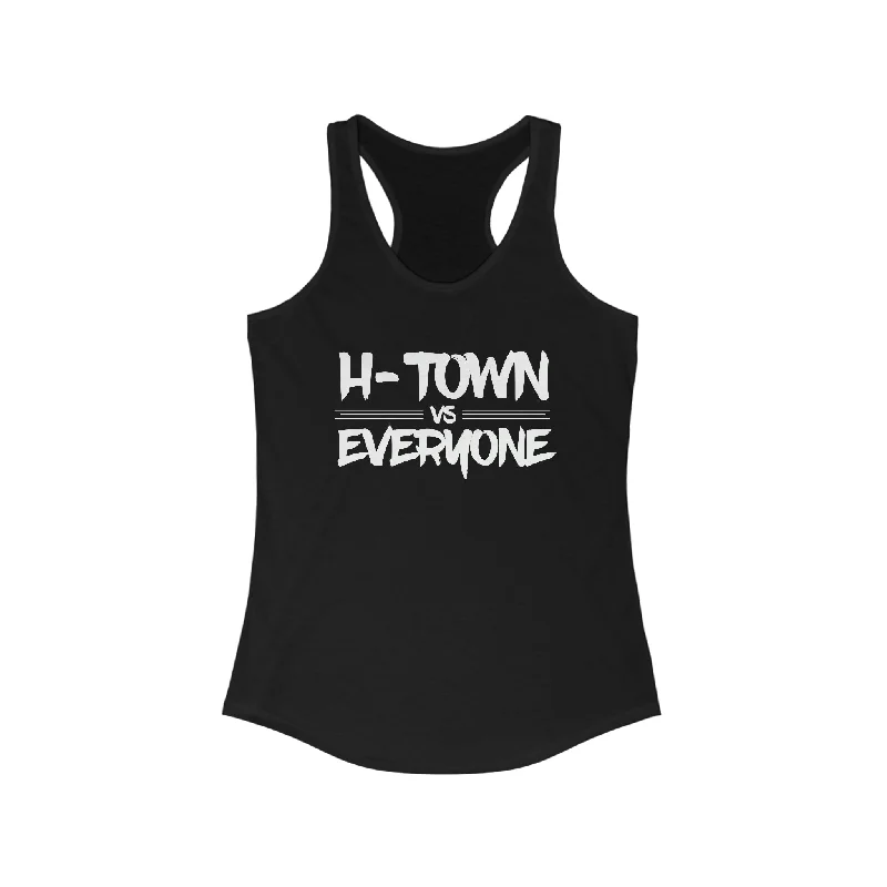 H-Town vs Everyone Women's Racerback Tank