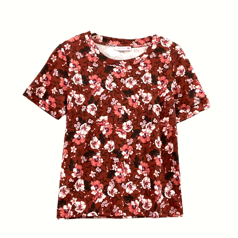 Patch Women Clothes Casual Floral Printed Short Sleeve T-Shirt