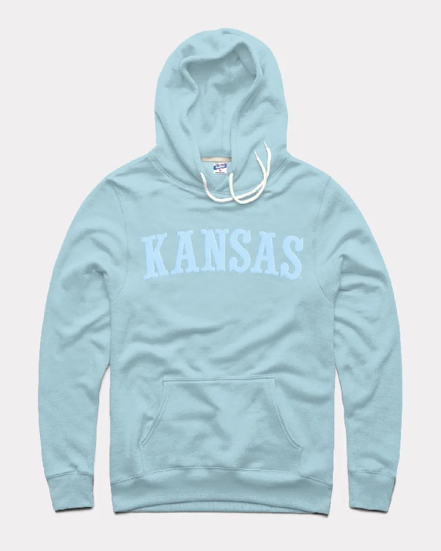 Kansas Jayhawks Puff Ink Powder Hoodie