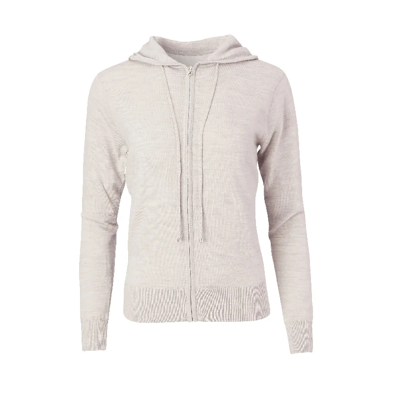 THE WOMEN'S CHITOWN MERINO FULL ZIP HOODIE - IS75708FZW