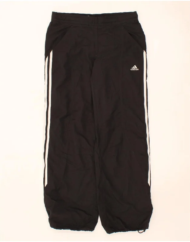 ADIDAS Womens Clima 365 Tracksuit Trousers UK 10 Small Black Polyester