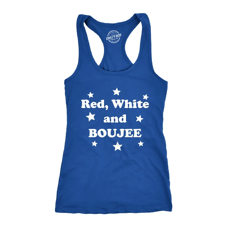 Red White and Boujee Women's Tank Top