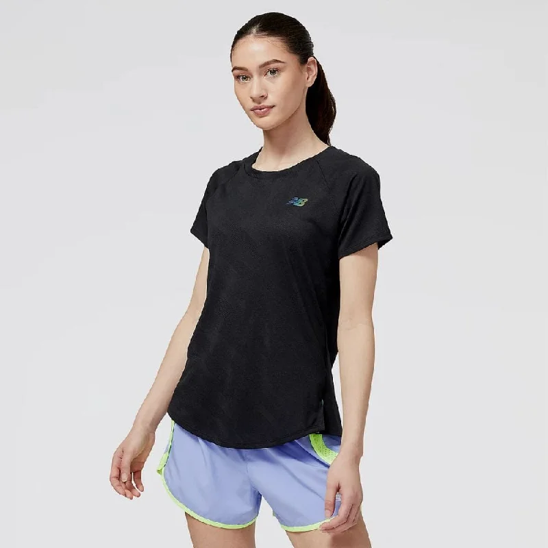 New Balance Women's Q Speed Jacquard ICEx Short Sleeve