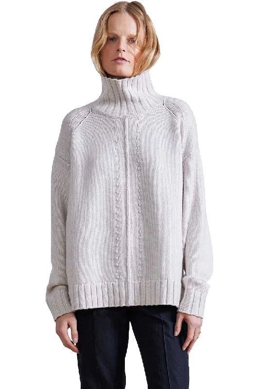 Apiece Apart Ida Turtleneck in Cream