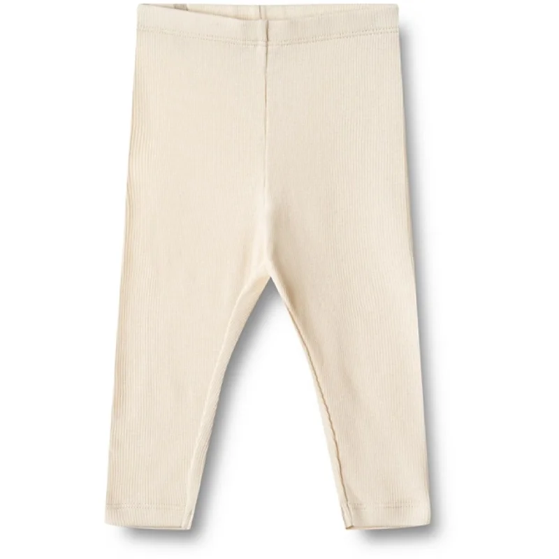 Wheat Cream Rib Leggings Maddy