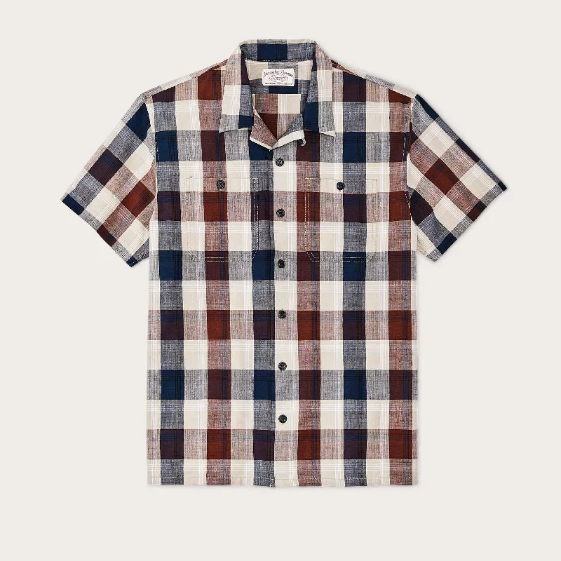 RUSTIC SHORT SLEEVE CAMP SHIRT