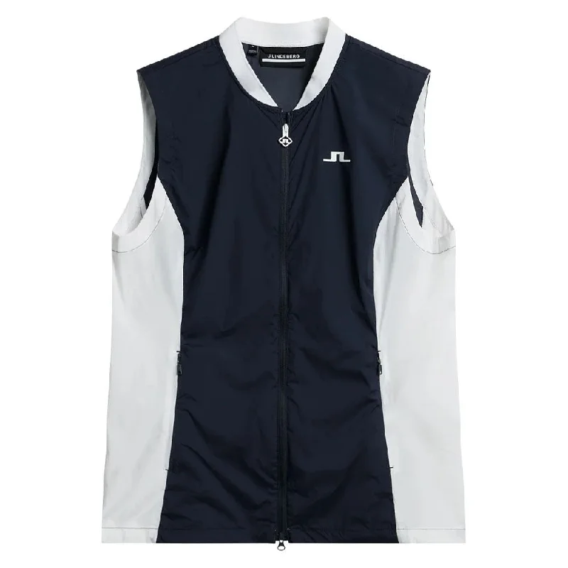 J.Lindeberg Thorine Golf Vest JL Navy - SS24 Women