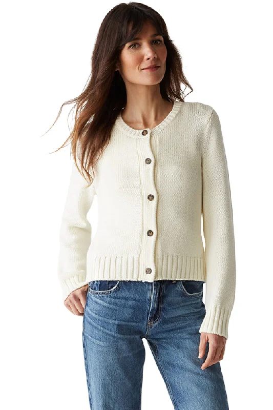 Michael Stars Willa Cardigan in Chalk