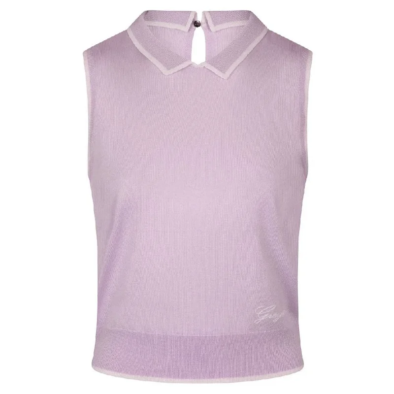 Greyson Sleeveless Bardot Golf Sweater 2024 Women