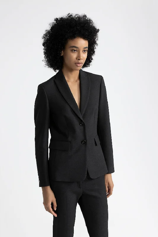 Double-face technical fabric  blazer