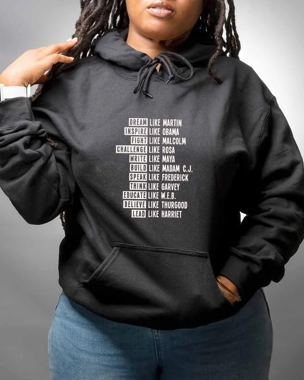 Be Like Black History Long Sleeves Hoodie