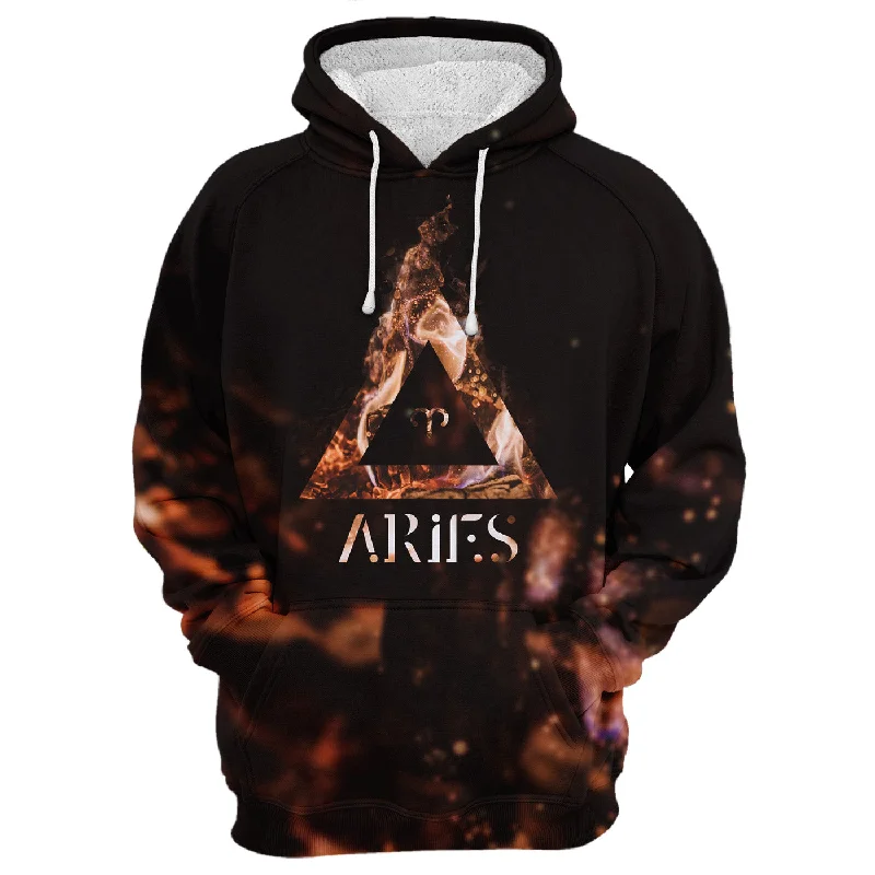 Aries In The Fire Hoodie