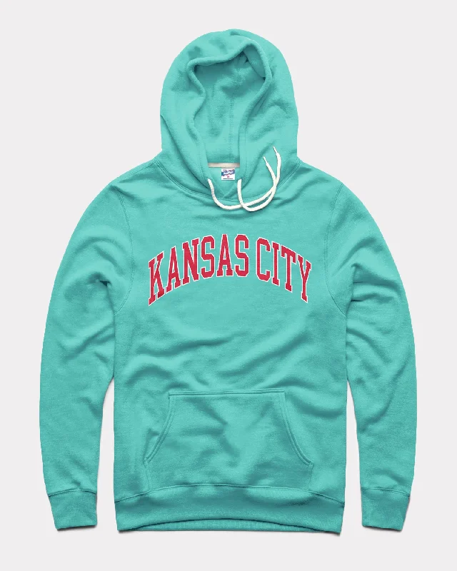 Kansas City Arch Teal Hoodie