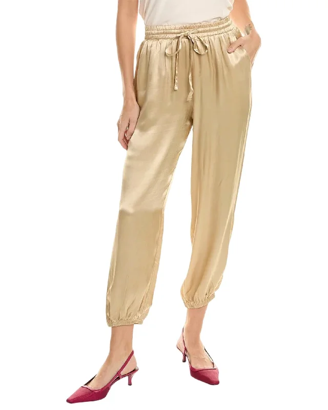 Del Rey Dressed Lounge Pant In Toasted Marshmellow