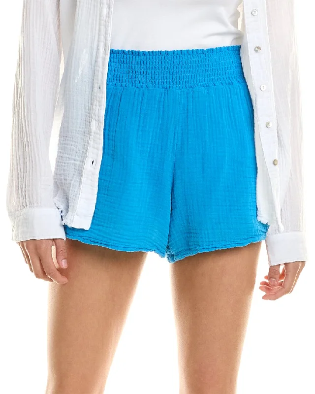 Michael Stars Peggy Smocked Waist Short