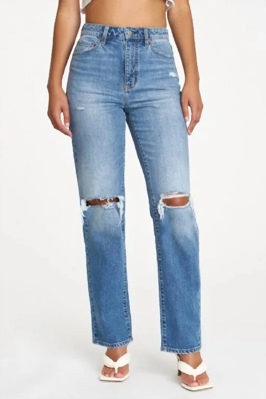 Sundaze Dad Jeans In Breathless