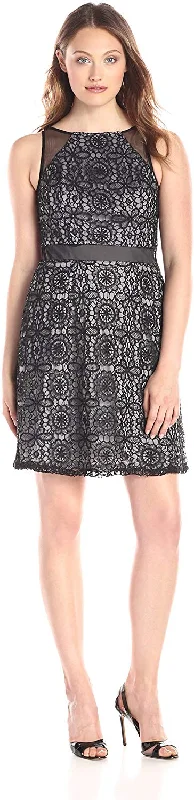 Adrianna Papell - Crochet Lace Dress 41908460SC